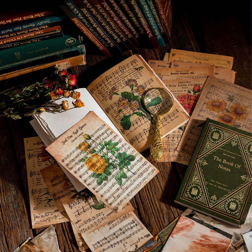 Papier ozdobny Vintage The Book of Notes - Papier