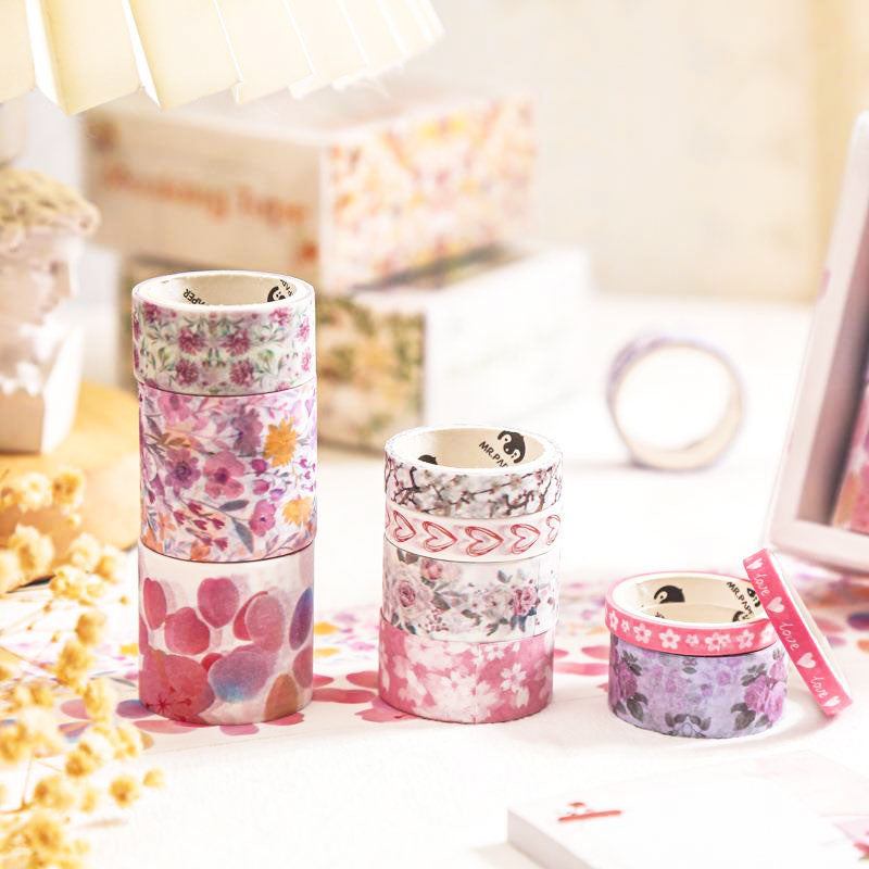 Taśma washi Sakura 10 szt