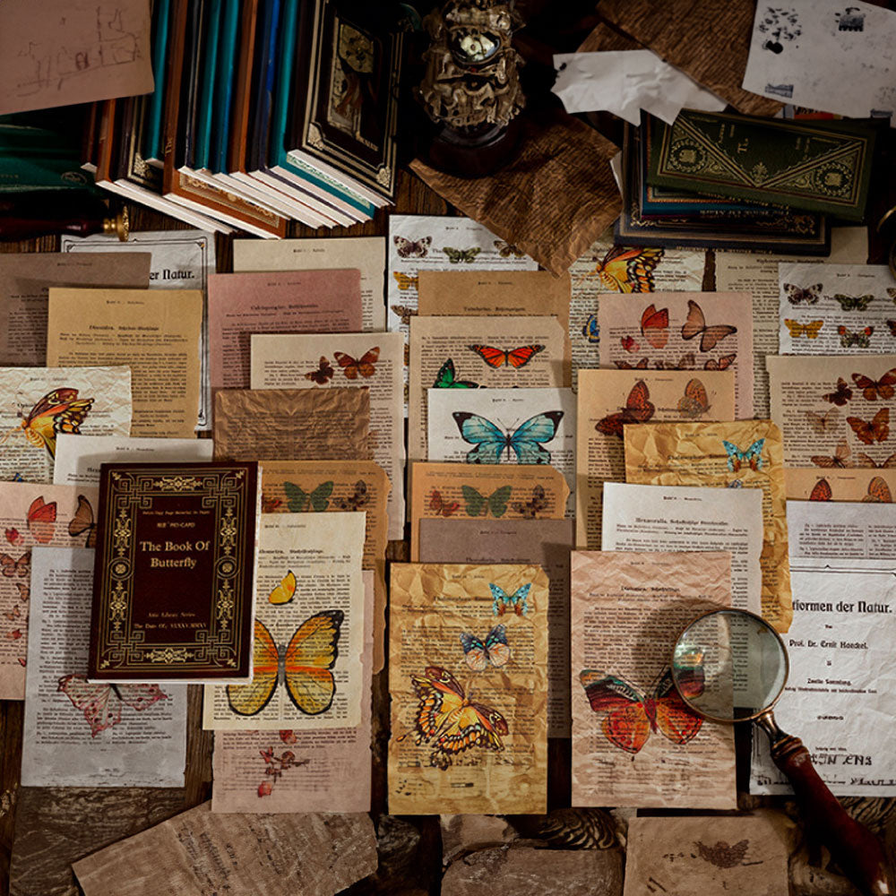 Papier Vintage "The Book of Butterfly"