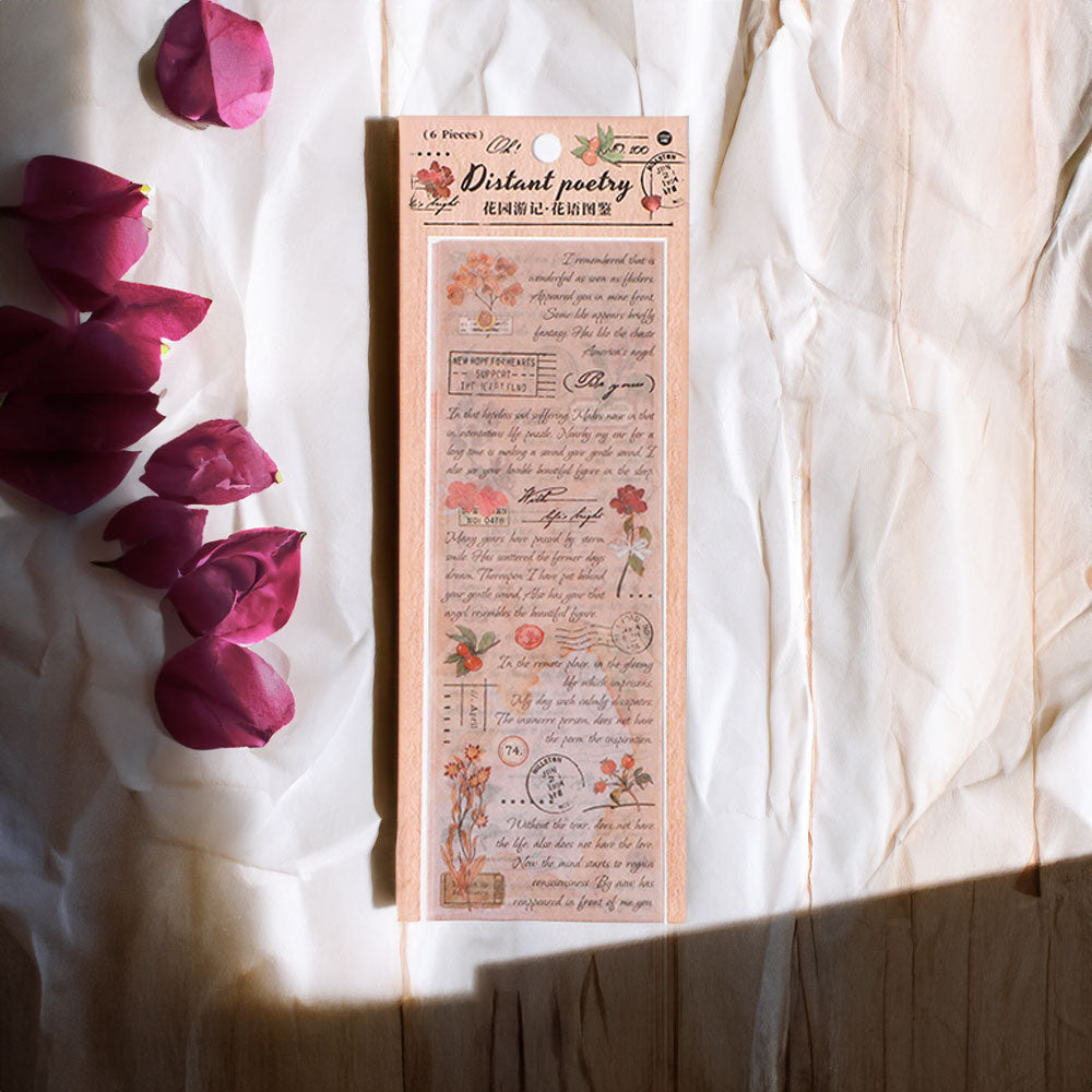 Papier samoprzylepny Vintage Róże
