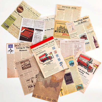 Papier Vintage "Travel the World"